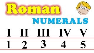 Roman Number  Roman Numerals 1 to 20  Roman Numerals I II III IV V Learn Roman Numbers I to XX [upl. by Thaxter957]