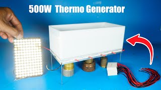 DIY a big power of Thermo generator [upl. by Kurman425]