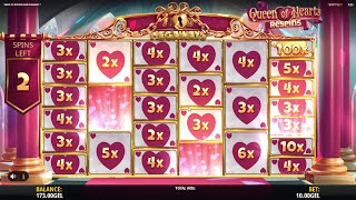 Queen Of Wonderland Megaways  IsoftBet Slot [upl. by Ahcire]