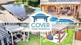 Upgrade Your Pergola With Our Premium Cover Systems  Cover Your Pergola [upl. by Hseham]