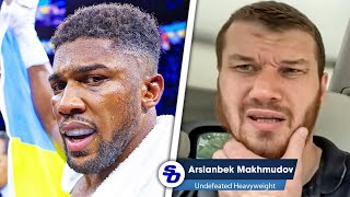 Anthony Joshua fight I DESTROY PEOPLE UK KNOWS  Undefeated Arslanbek Makhmudov [upl. by Froehlich]