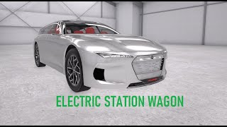 ELECTRIC STYLISH STATION WAGONAutomationampBeamNG [upl. by Nnyltiac]