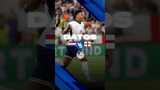 3 datos del Países Bajos vs Inglaterra 12 en la semifinal de la Eurocopa euro2024 inglaterra [upl. by Buine]