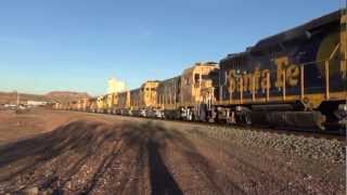 Massive BNSF Power Move 27 Locomotives [upl. by Ynoep592]