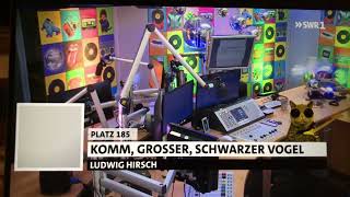 SWR1 BW Hitparade 2023 Ludwig Hirsch  Komm großer schwarzer Vogel [upl. by Ann]