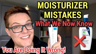 MAJOR MOISTURIZER MISTAKES  Stop Doing This In Your Skincare Routine [upl. by Efar457]