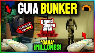 GUÍA COMPLETA del BUNKER  PRODUCCIÓN INVESTIGACIÓN VENTA amp MÁS  GTA Online [upl. by Hett498]