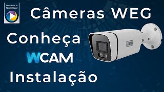 Como é a Câmera WCAM da WEG Night COLOR com 1080p [upl. by Nirahs]