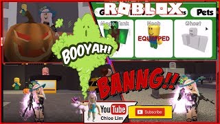 👻 Roblox Zombie Attack HALLOWEEN🎃 Getting 100 Candies for a Limited Ghost Pet VERY Loud Warning [upl. by Prosser46]