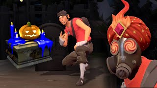 TF2 Halloween 2024 Update Hats Taunts Warpaints Unusual Taunt amp Hat Effects  7 new maps [upl. by Silvain167]