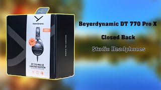 Beyerdynamic DT 770 Pro X Limited Edition 48 ohm Closed Back Studio Headphones [upl. by Ainola]