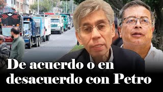 En esta estoy con Petro Mi opinión del Paro de Camioneros  Daniel Coronell [upl. by Harrat678]