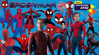 Evolución de Spiderman 1962  2022  💥 Súper ATXD ⏳ [upl. by Arebma]