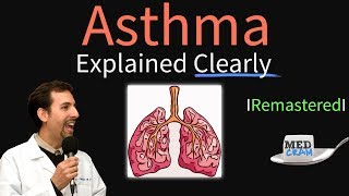 Asthma Explained Clearly Remastered  Pathophysiology Diagnosis Triggers [upl. by Tigirb]