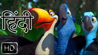 Rio 2011 Funny Movie Scene In Hindi  Rio Full Movie Scene in Hindi  Rio Cartoon Movie In Hindi [upl. by Eniamreg847]