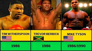 quotTODOS LOS CAMPEONES DEL BOXEO PESO PESADOquot 19602024 [upl. by Lange]