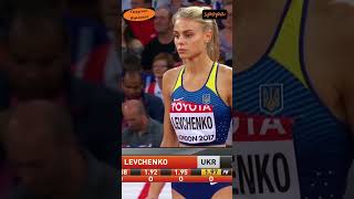 UA Yuliia LEVCHENKO 🇺🇦❤️❤️ World Championships London 2017 spopaW shorts athletics viral [upl. by Schach]