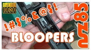 Bloopers  My First AR15 Lower Receiver Build [upl. by Airrej]