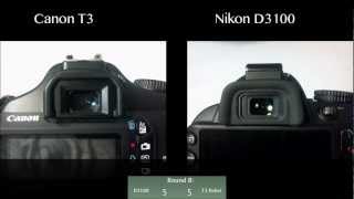 Nikon D3100 vs Canon T3 Rebel [upl. by Alimak]