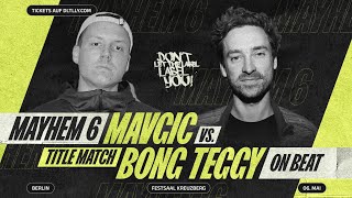 Mavgic vs Bong Teggy  🏆 On Beat Titlematch 🏆  DLTLLY [upl. by Whitford]