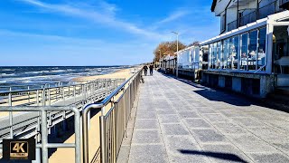 Sarbinowo  plaża i nadmorska promenada [upl. by Annoiek]