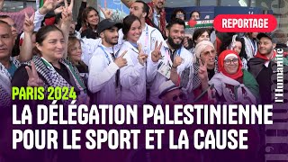 Paris 2024  « La pression est sur les Palestiniens en Palestine » [upl. by Attenrev]