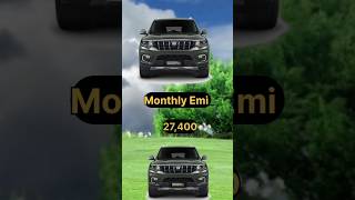 Mahindra Scorpio N Ka Price EMI Loan Down Payment automobile ytshorts car [upl. by Aineles]