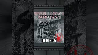 OnThisDay • 18081986 • Bon Jovi • Slippery When Wet bonjovi glammetal [upl. by Yerffoj644]