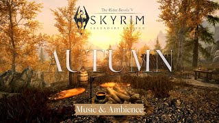 Autumn in Skyrim  Music and Ambience [upl. by Novello]