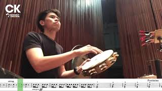 The Nutcracker Suite op71 Trepak  Tambourine Excerpt [upl. by Nyloc]