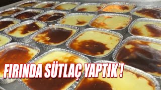 Fırında Üstü Kızarmış Sütlaç Yaptık [upl. by Inig]