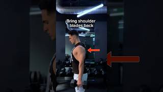 My shoulders hurt during bicep curls shorts gym fitness [upl. by Ioved]