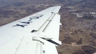 AeroMexico Connect ERJ145 landing in Morelia  Aterrizaje en Morelia SLI 2448 MEXMLM [upl. by Claiborn538]