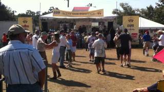 Jesse Legé at Festivals Acadiens in Lafayette LA [upl. by Oirretno]