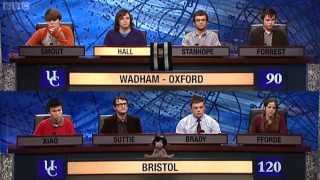 University Challenge S42E03  Wadham Oxford vs Bristol 22 [upl. by Gorlin]