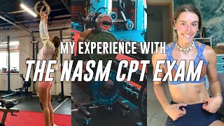 MY EXPERIENCE WITH THE NASM CPT EXAM what to study proctored online test etc [upl. by Honoria]