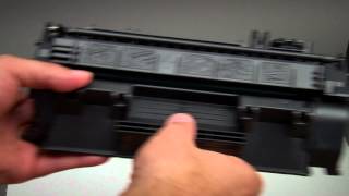 How to Tonerkartusche wechseln beim HP Laserjet Pro 400 M401 [upl. by Leelaj65]