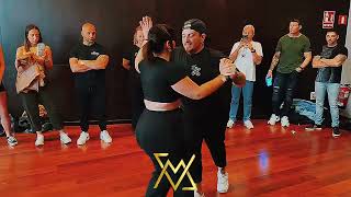 Vizcaíno y MCarmen 🎶Dos amigos🎶🎥Workshop Escapate y Baila Granada 2024🔥 [upl. by Etom]