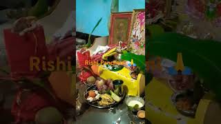 Rishi Panchami 🙏 shortvideo viralvideo ytshorts [upl. by Basilio]