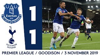 TOSUN RESCUES A POINT AFTER SERIOUS GOMES INJURY  HIGHLIGHTS EVERTON 11 SPURS [upl. by Yatnohs]