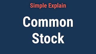 Common Stock What It Is Different Types vs Preferred Stock [upl. by Bohrer]