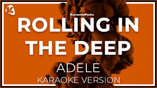 Adele  Rolling In The Deep Karaoke Instrumental [upl. by Dirraj69]