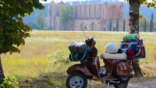 Tourscany  Viaggio In Toscana con una Vespa [upl. by Lindly]