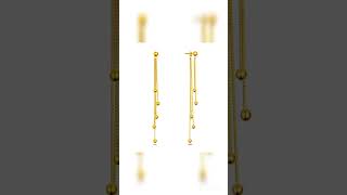 new model gold earrings design short earrings [upl. by Warp694]