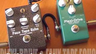 Wampler Pedals PLEXIDRIVE with Faux Tape Echo [upl. by Cedar]