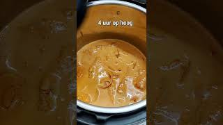 Thaise rode curry met kip uit de slowcooker [upl. by Cottle306]