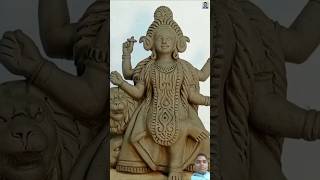 Jagadhatri Idol Making with Clay  Full Tutorial Shorts​quotJagan​ Datri janmashtami​ jagannath​ [upl. by Ahtelrac130]