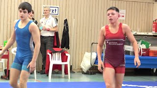 Wrestling  Ringen MDM 2024 in Jena Jugend B U14 57 kg Krolik  Salamov [upl. by Simmons452]