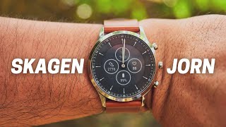 This Smartwatch Looks Like A Real Watch SKAGEN JORN HYBRID HR [upl. by Alyad221]