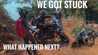 V strom sx 250 offroading gone wrong [upl. by Elwin67]